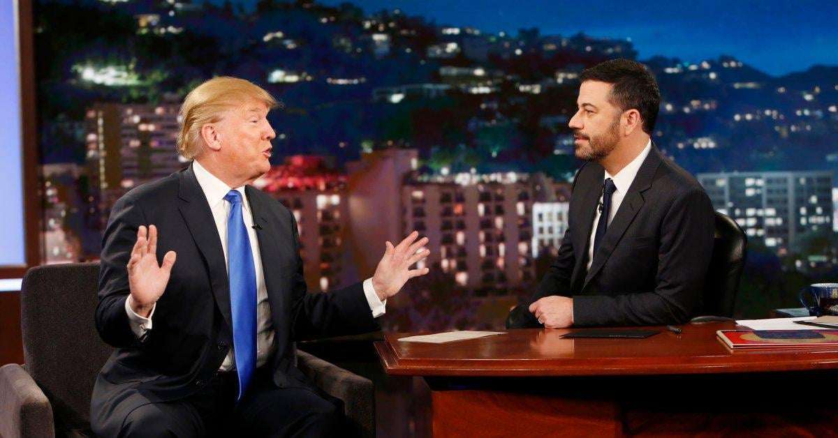 image for Jimmy Kimmel References Epstein in Almighty Row With Trump