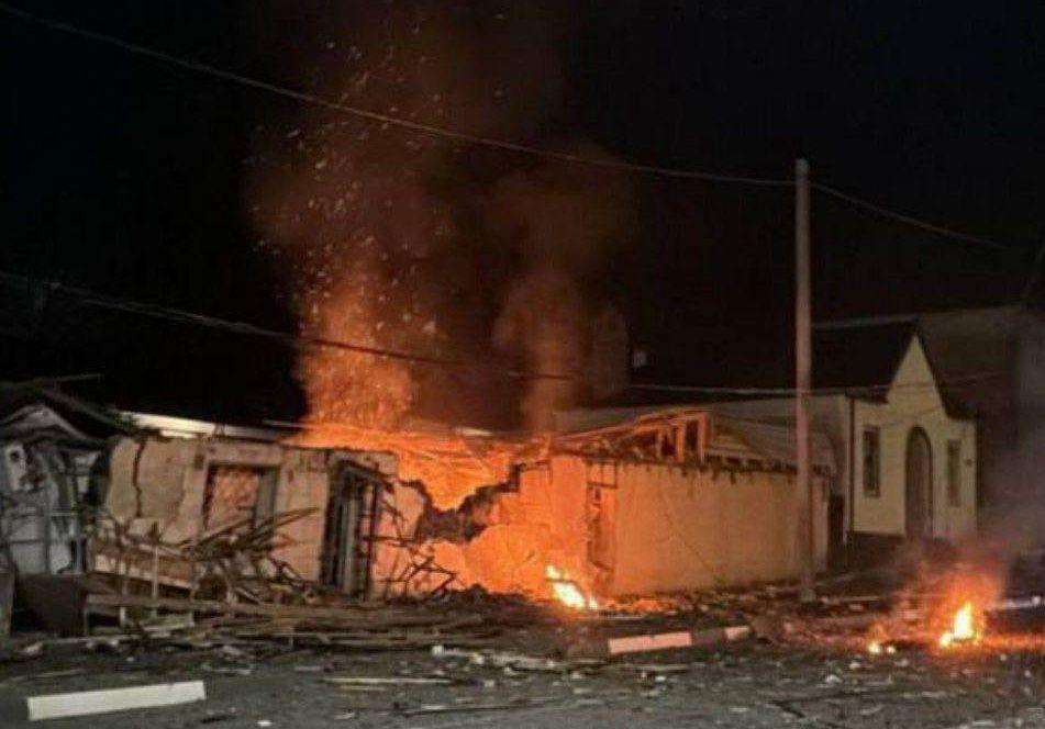 image for Ukrainian drones attack Russia as Moscow hit for 5th night in a row, train station burns in Rostov Oblast