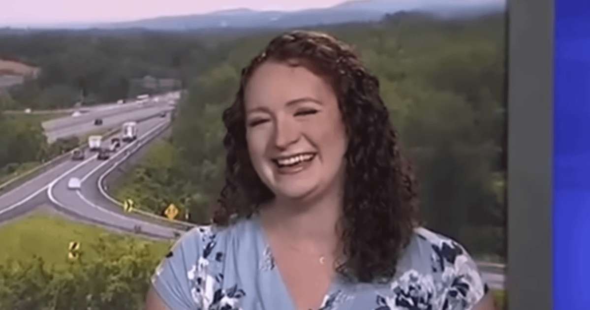 image for Pregnant News Anchor Stays On Air Even After Her Water Breaks