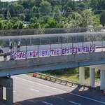 image for [OC] Seen on a bridge in Mentor, Ohio - Grab Him By The Epstein Files