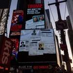 image for OC: A billboard in Times Square calls for the release of the Epstein files.