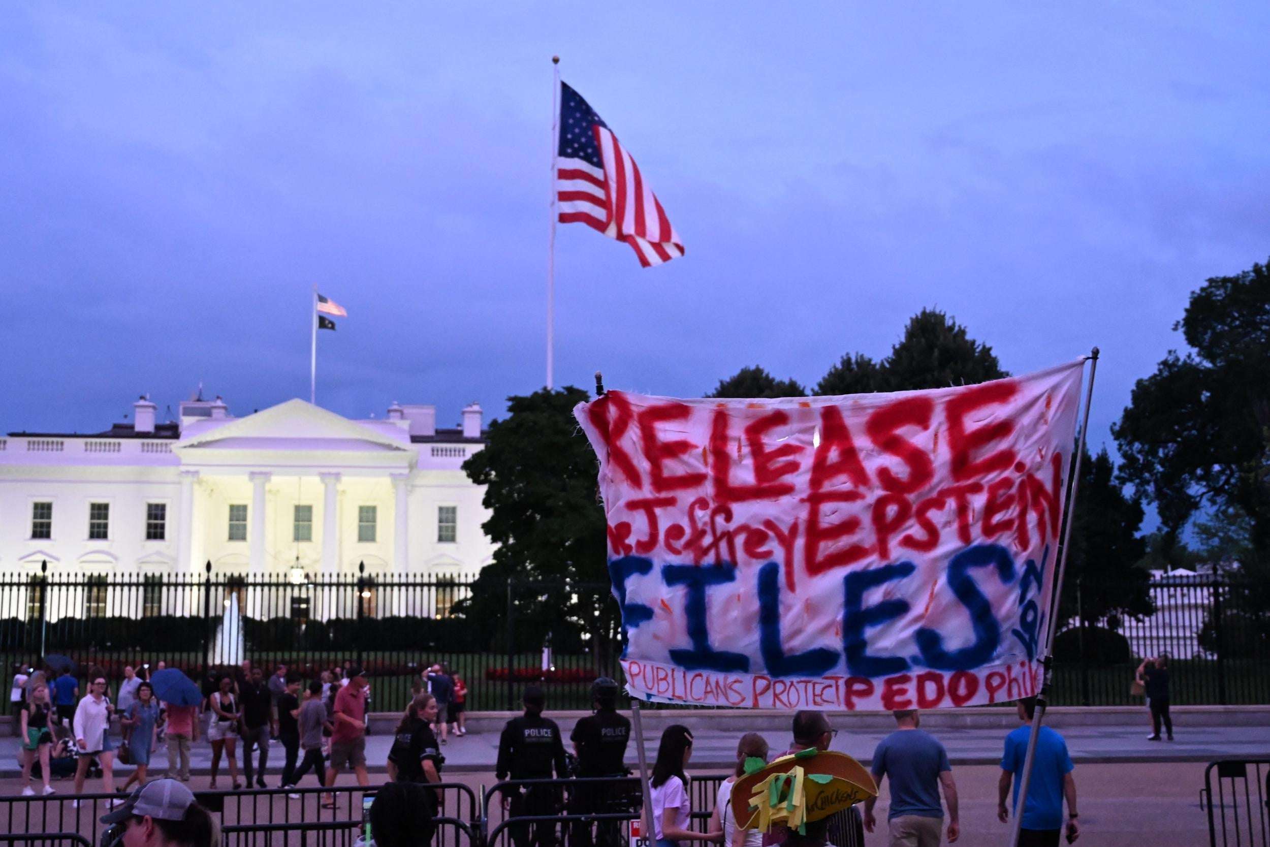 image for Democrats Rename GOP 'Pedophile Protection Party' After Breaking Report of Trump in Epstein Files