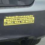image for Bumper stickers are getting out of hand [OC]