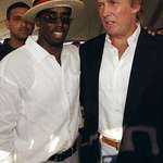 image for 2005 photo of Sean “Diddy” Combs with Donald J Trump