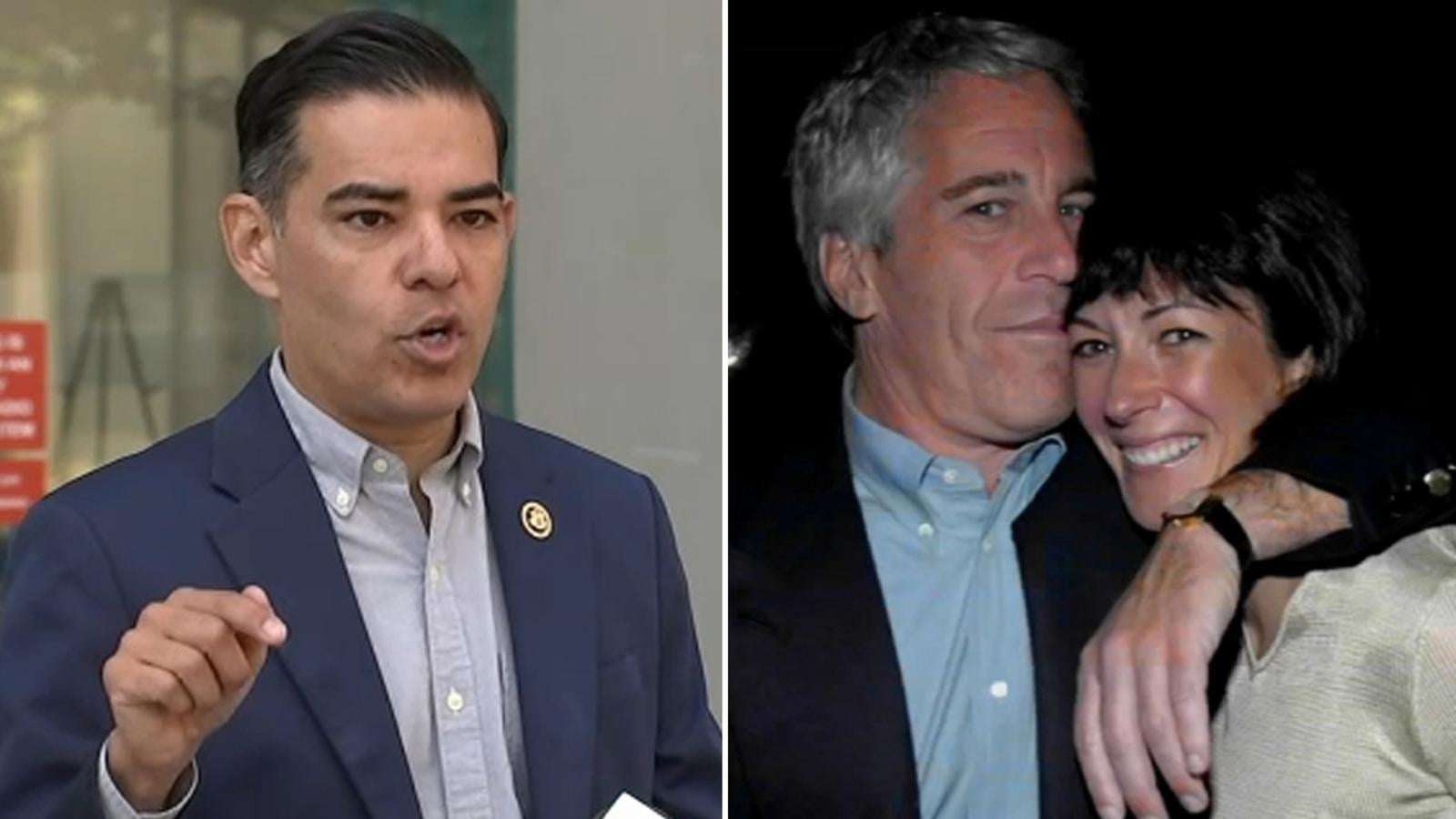 image for Congressman Robert Garcia believes Ghislaine Maxwell met with Trump DOJ seeking pardon