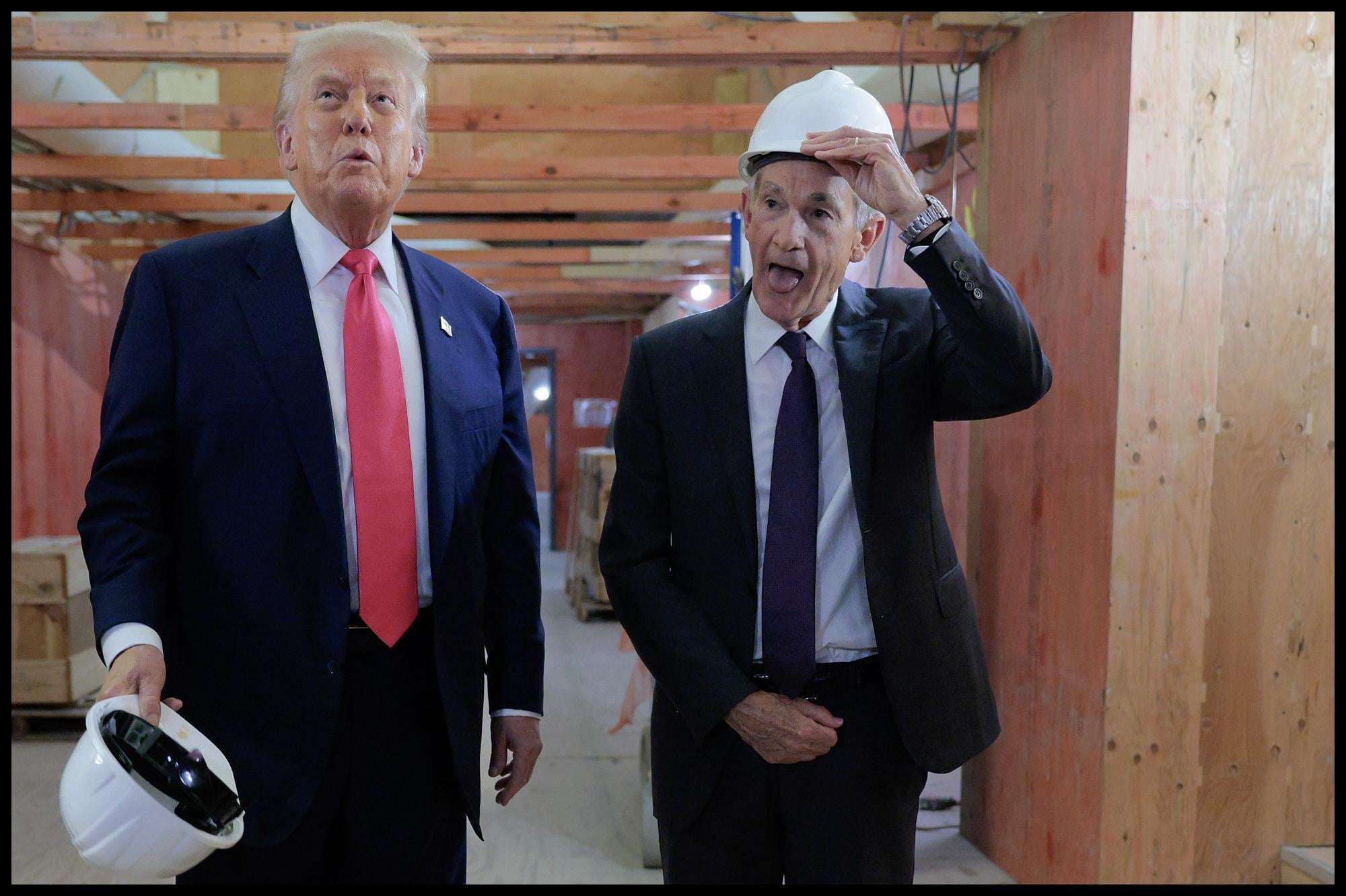 image for Trump Fact-Checked on Live TV by His Own Fed Chair for Fudging Numbers