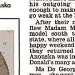 image for "Trump flew Madam Maxwell to the Sunshine State... they had a happy weekend together", November 1997