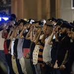 image for (OC) Mourners attend dignified transfer for NYPD officer killed in NYC high-rise shooting