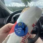 image for My local McDonald’s sealed my snack wrap with a 15 year old sticker