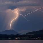 image for My very first picture of lightning!