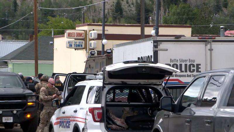 image for Anaconda, Montana shooting: Truck located in search for suspect accused of killing four people at a Montana bar, investigators say