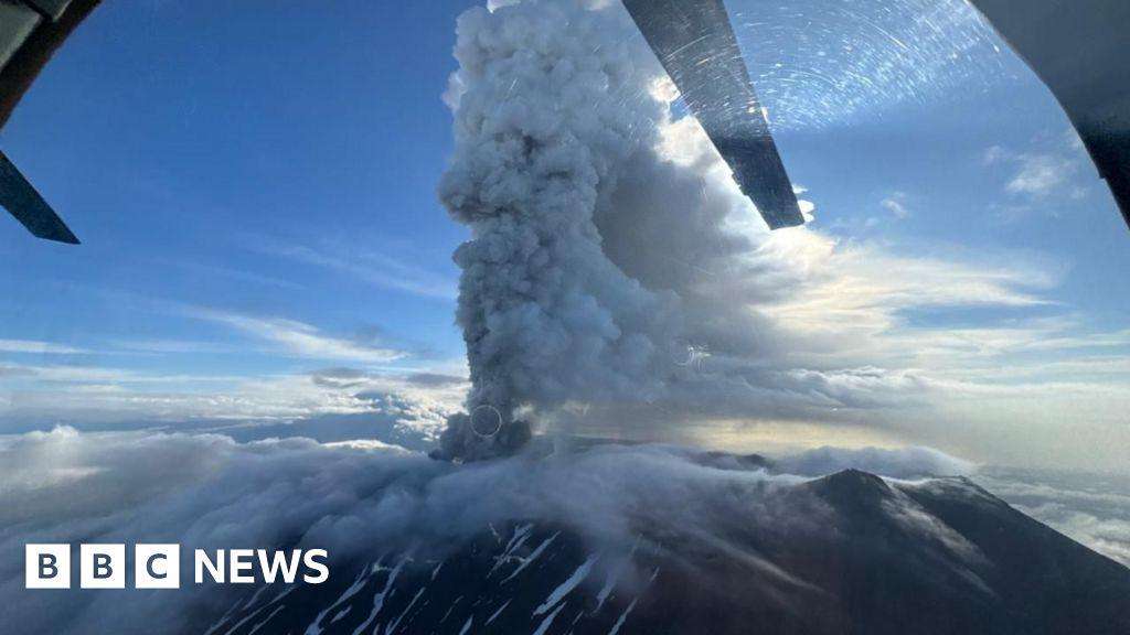image for Russian volcano erupts for first time in centuries