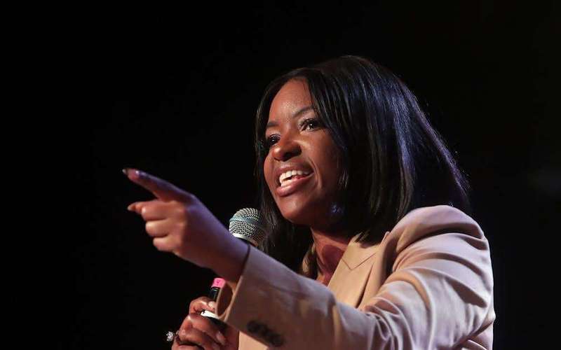image for MAGA Flips Out After Jasmine Crockett Calls Trump a “Piece of S***”