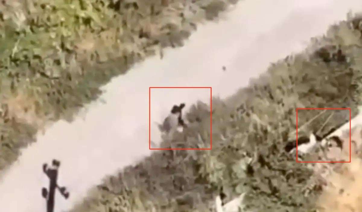 image for Russian soldier executes civilian man who was trying to evacuate
