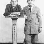 image for Johnny Eck and his twin brother, Robert
