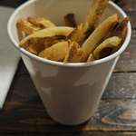 image for My Five Guys Fries, sad day. Not even full, let alone are there any extra in the bag.