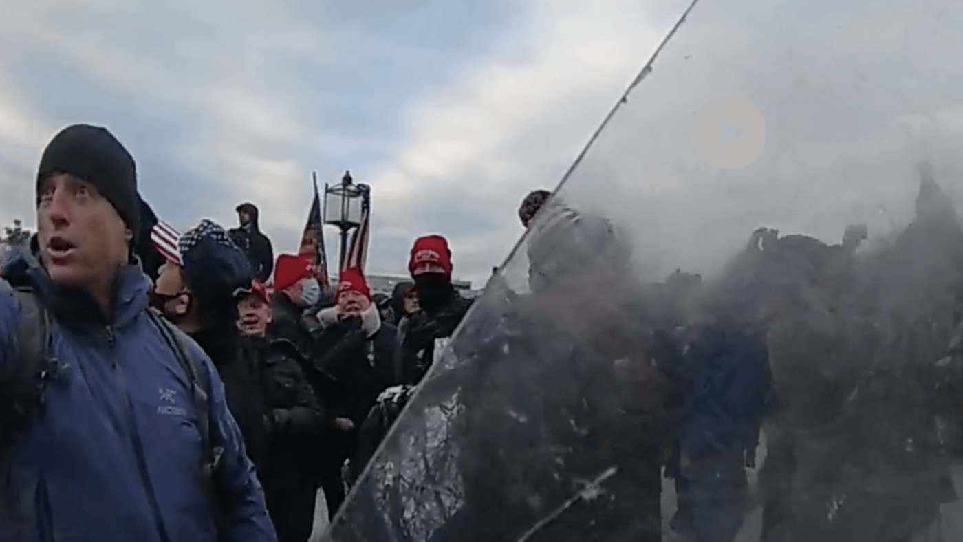 image for Video shows Department of Justice official urging Jan. 6 rioters to 'kill' cops