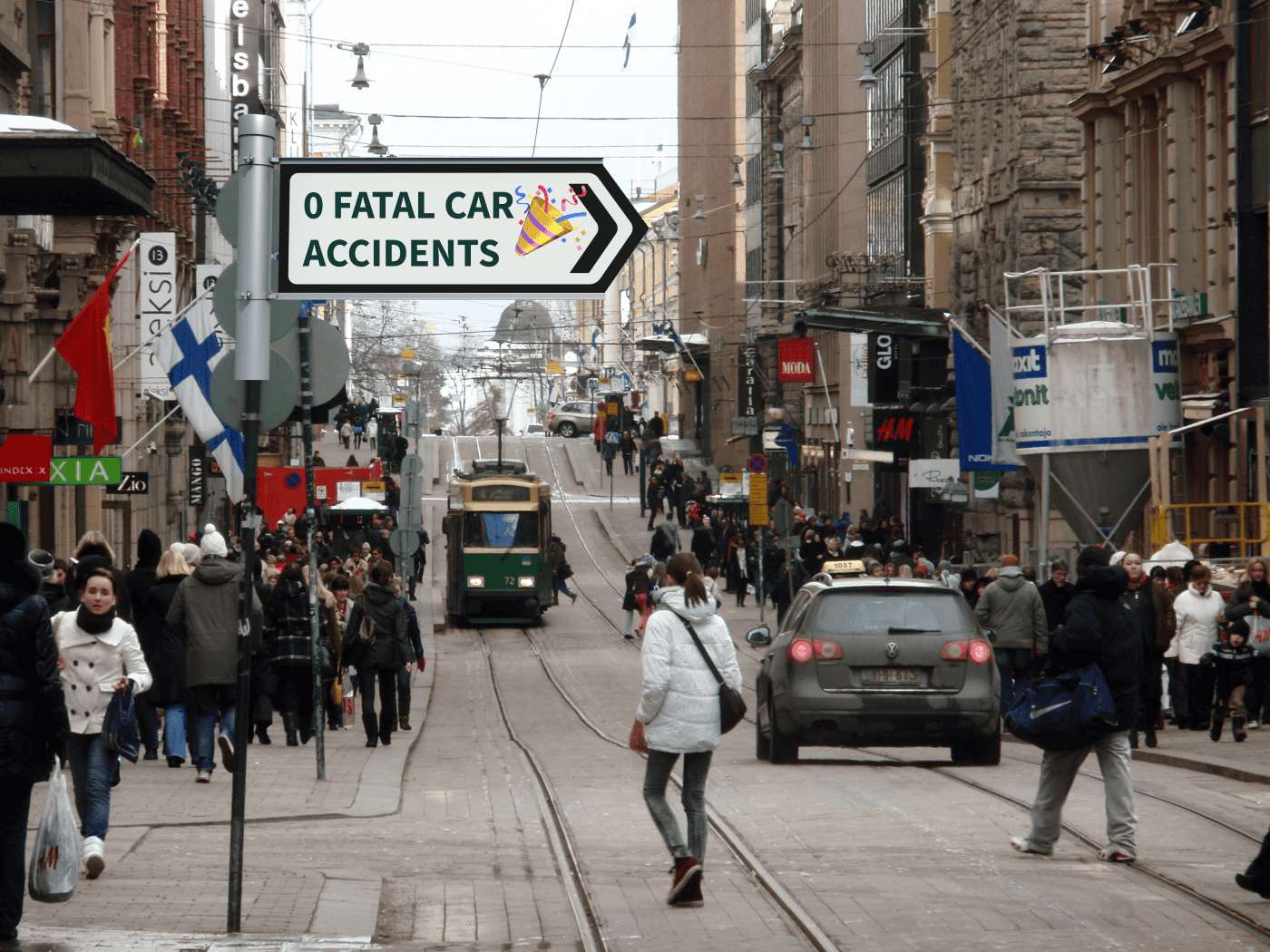 image for Helsinki went a full year without a traffic death. How did they do it?