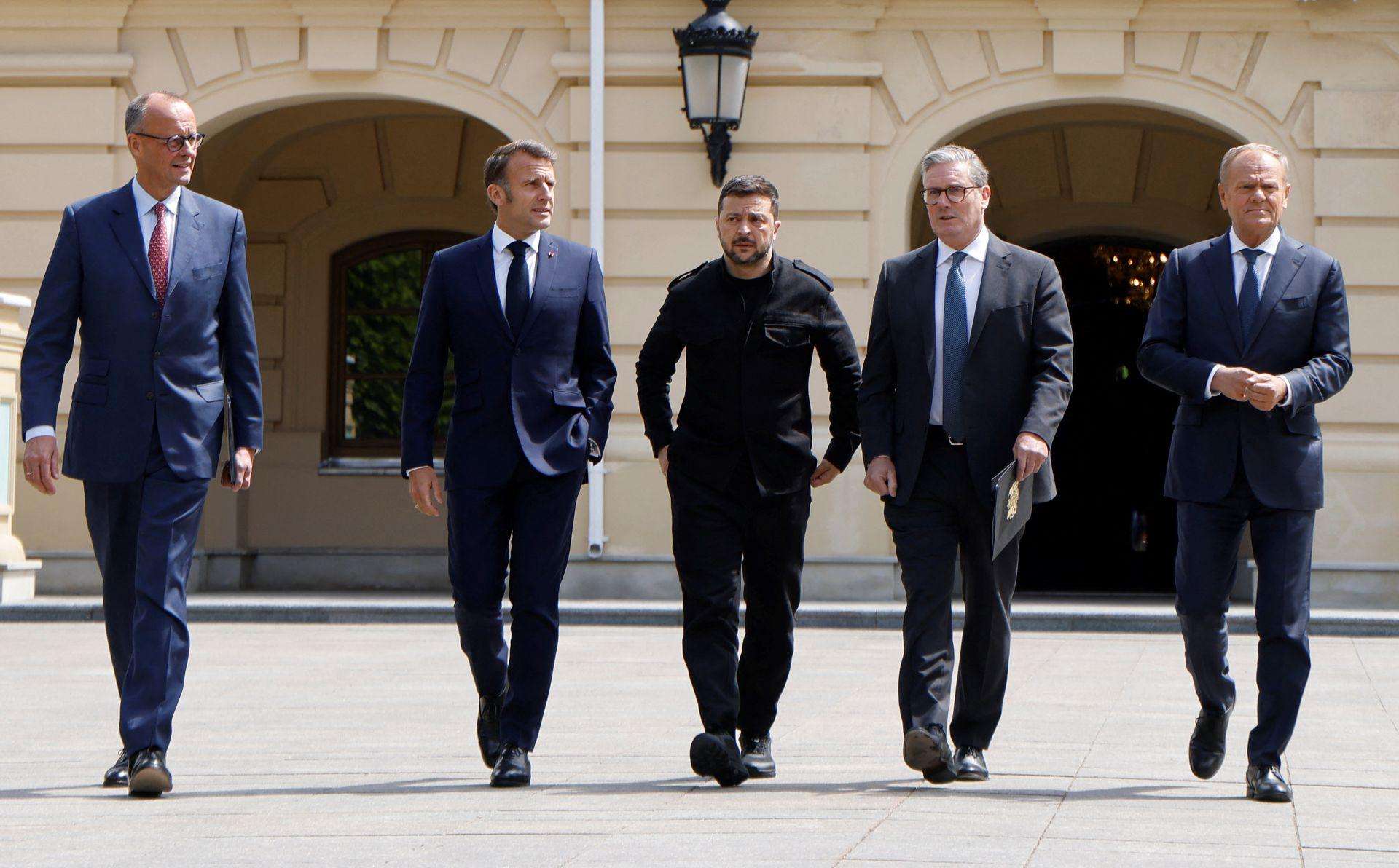 image for Ukraine, Europe reject Putin's ceasefire proposal, present counterproposal to US ahead of Trump-Putin meeting, WSJ reports