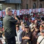 image for [OC] Dropkick Murphy & AFL-CIO in Cleveland - TRUMP'S A FIRST CLASS LOSER by Burning River Brigade