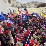image for E.J. Antoni, Trump's pick to run the Bureau of Labor Statistics, among the Capitol mob on Jan. 6th