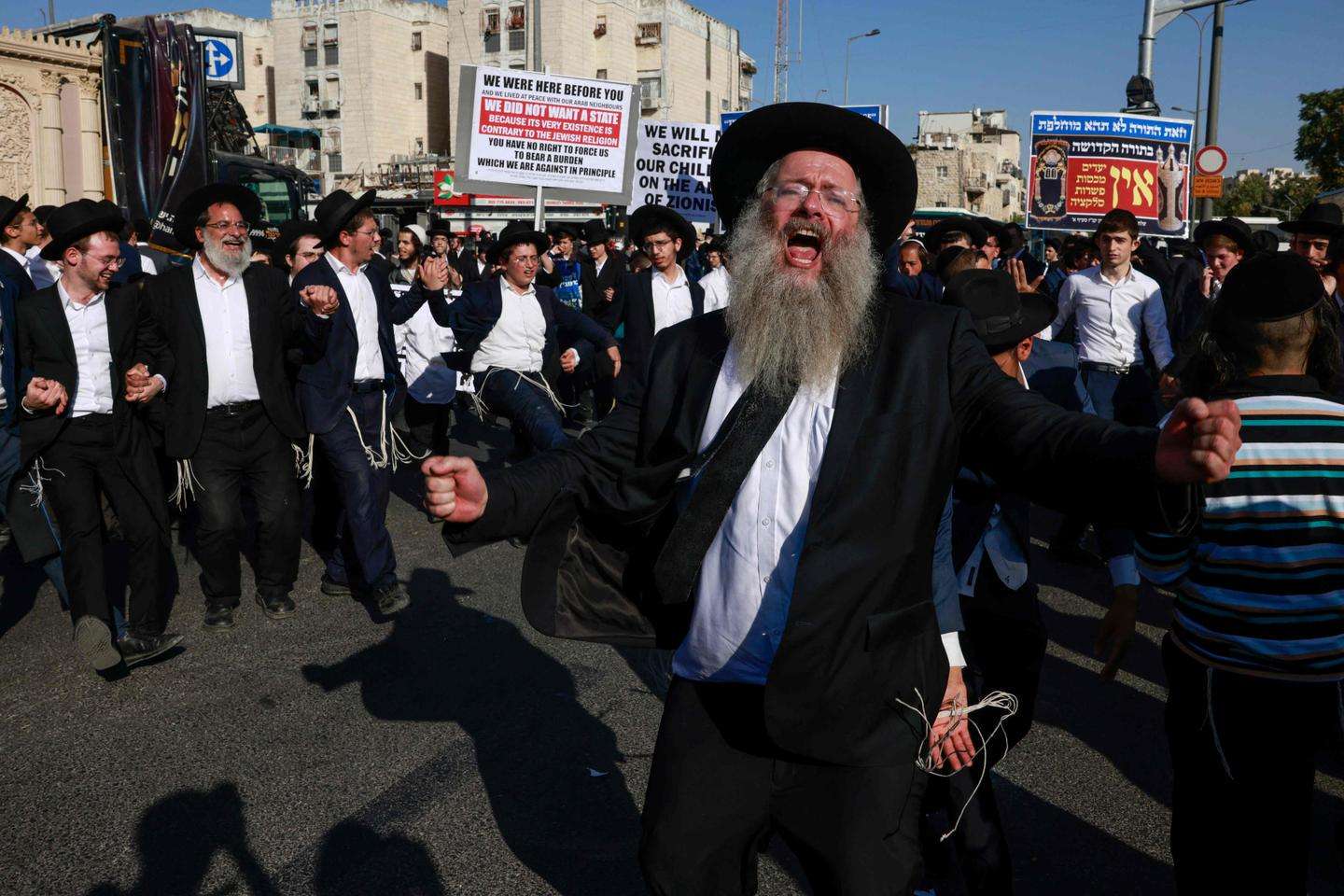 image for In Israel, ultra-Orthodox Jews are opposing Netanyahu to avoid conscription
