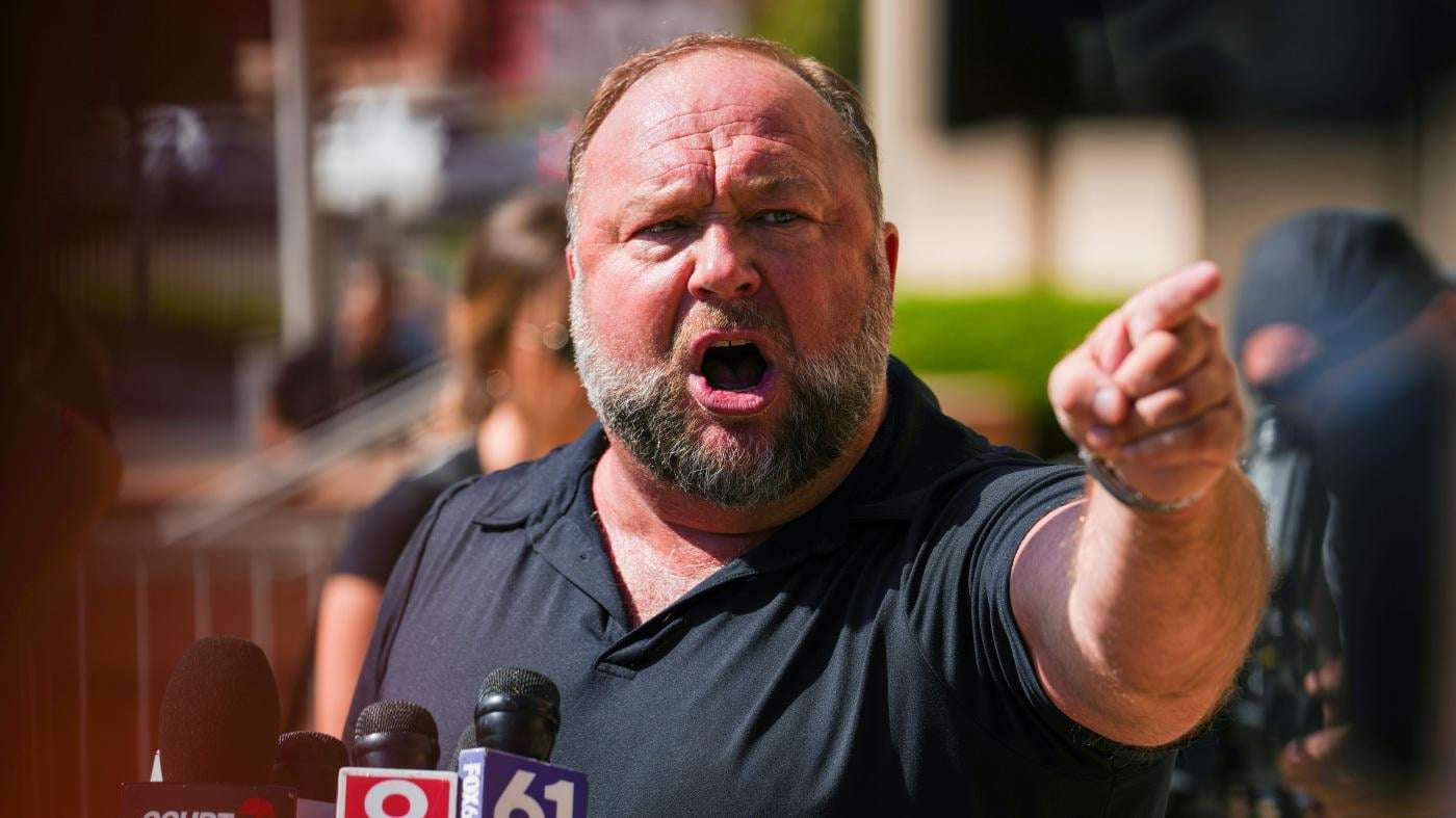 image for Infowars conspiracist Alex Jones is a big step closer to losing his studio and brand