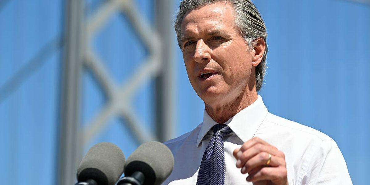 image for Newsom Says He's Moving Ahead With New California Maps That 'Will Be Devastating for MAGA'