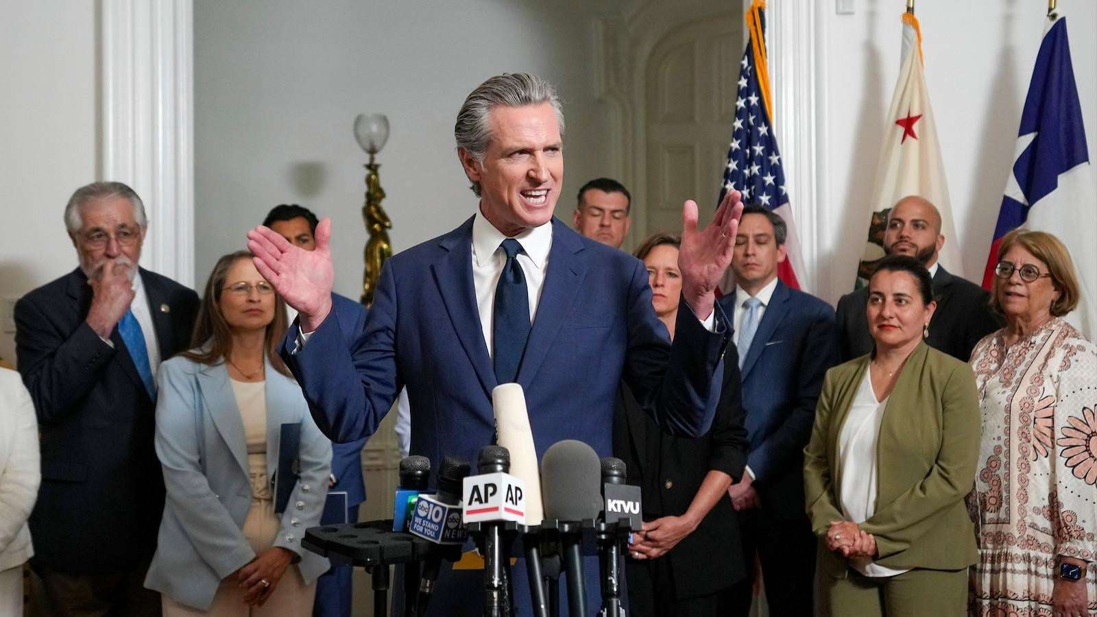 image for California will move forward with redistricting vote to counter Texas, Newsom says