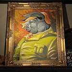 image for New painting in my favorite bar