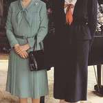 image for Princess Diana with Queen Elizabeth II, 1981