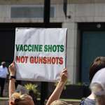 image for [OC] Sound Science Saves Lives Protest in Atlanta on 8/16, a week after deadly shooting at the CDC