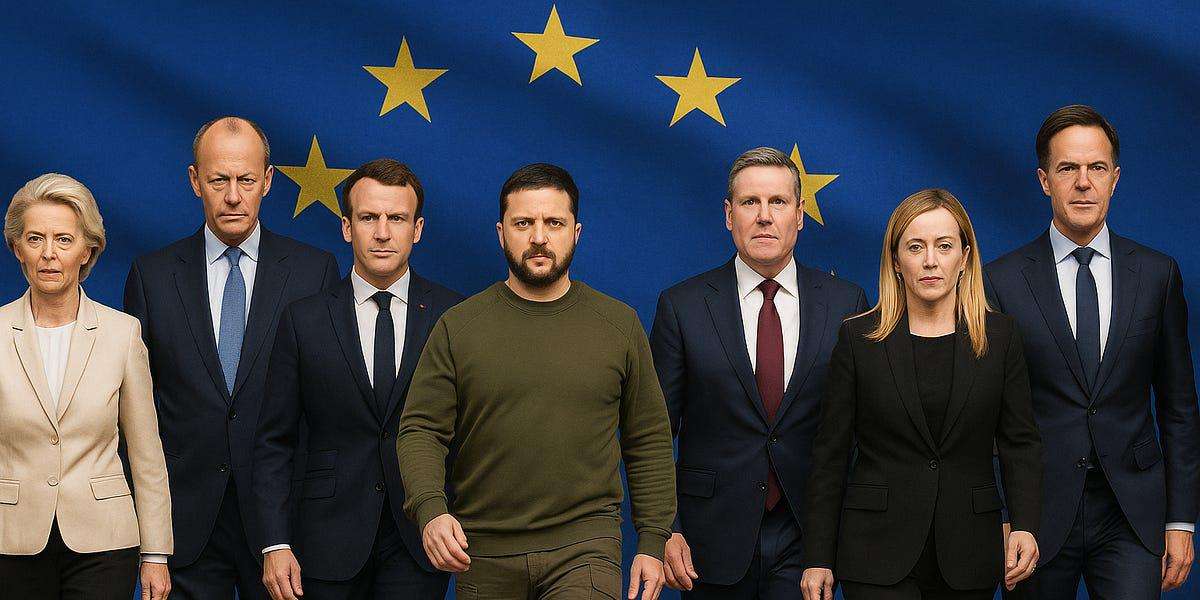 image for Zelenskyy Leads Team Europe in Washington to Fight for Ukraine’s Future