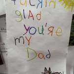 image for My teenage son made this card for my birthday