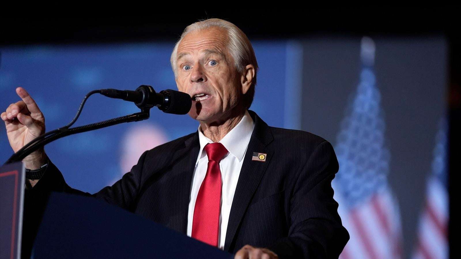 image for India's Russian crude oil buying has to stop, US adviser Peter Navarro says