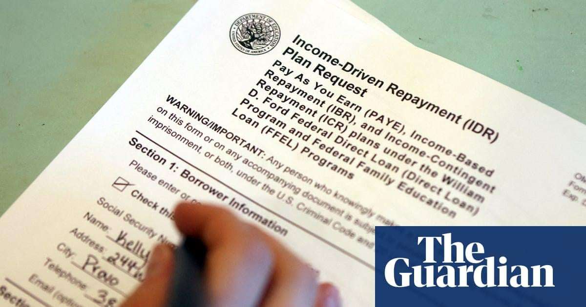 image for ‘We’re all going backwards’: dismay as Trump undoes Biden student-debt plan