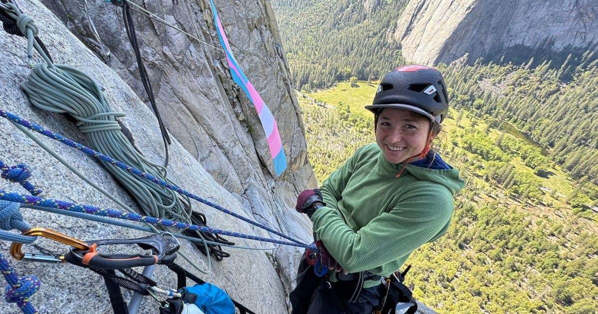 image for Park ranger fired after helping drape a transgender pride flag on Yosemite's El Capitan