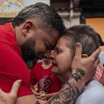 image for [OC] A man sees his mother for the first time since being released from CECOT prison in El Salvador