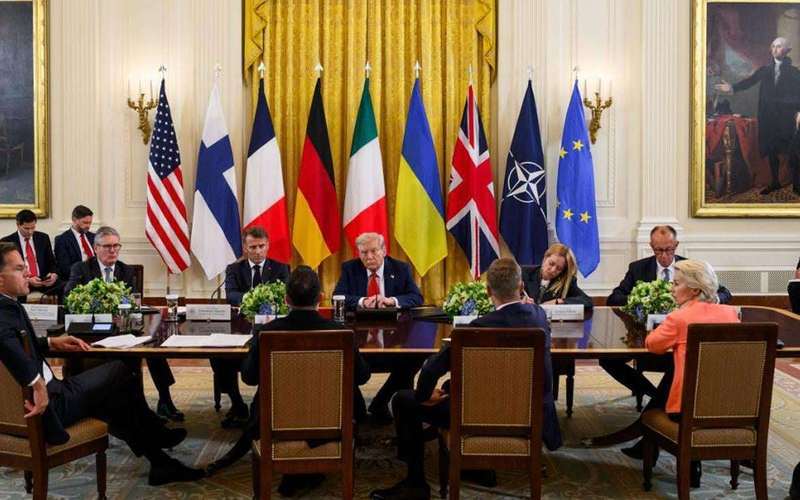 image for Trump says he did not call Putin in presence of EU leaders: That would have been disrespectful to Putin