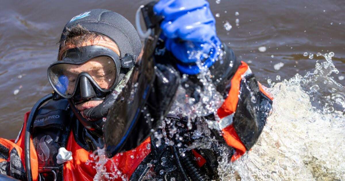 image for Volunteer diver searches not for bodies — but 'sons or daughters'