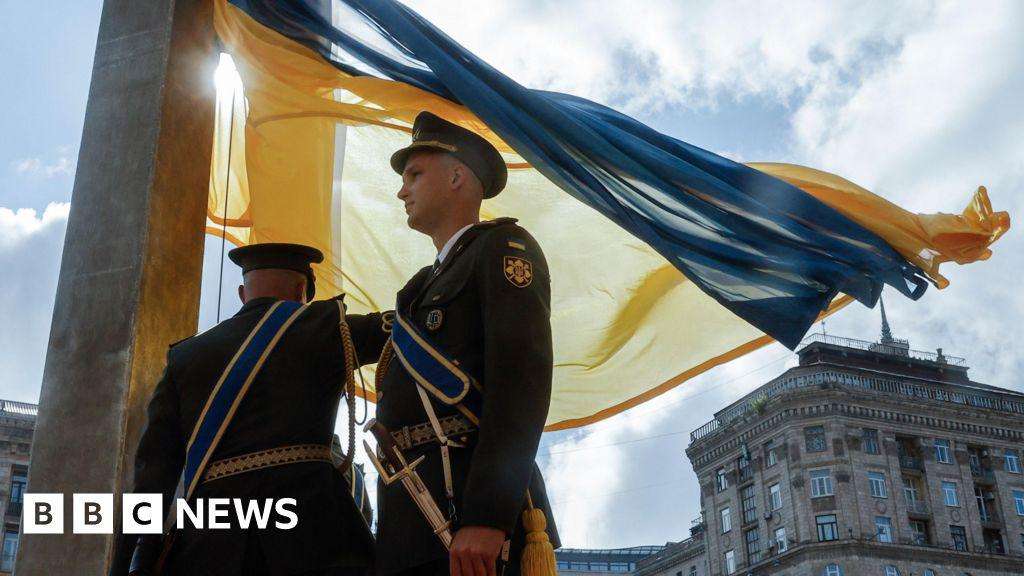 image for Zelensky vows to continue fighting as Ukraine marks independence day