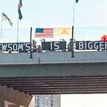 image for [OC] Seen in Arlington, Virginia, the other day. NEWSOM'S IS BIGGER