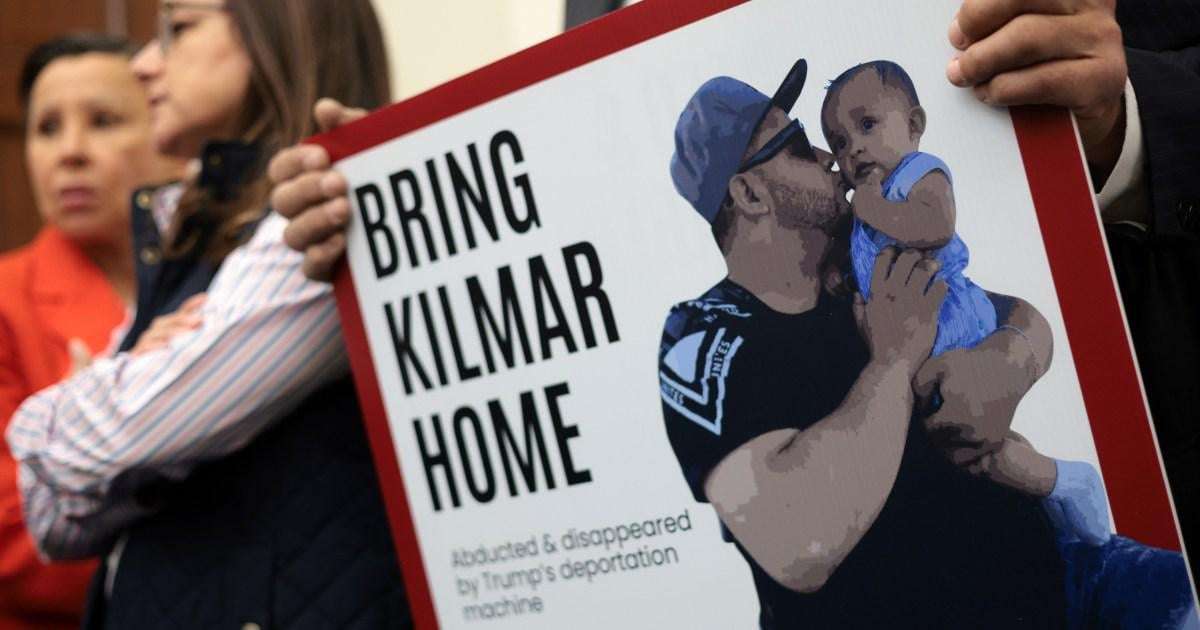 image for Kilmar Abrego Garcia taken into ICE custody at immigration appointment