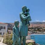 image for [ OC ] The Sailor's Wife statue in Andros, forever waiting.