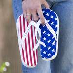 image for American Flag on sale by Trump to be put under your feet