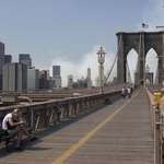image for [OC] Crossing the Brooklyn Bridge, September 12, 2001