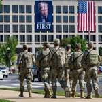image for National Guard soldiers on patrol in Washington DC