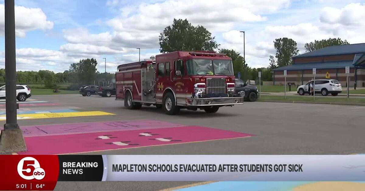 image for Around 30 students hospitalized, school evacuated, after students report feeling ill