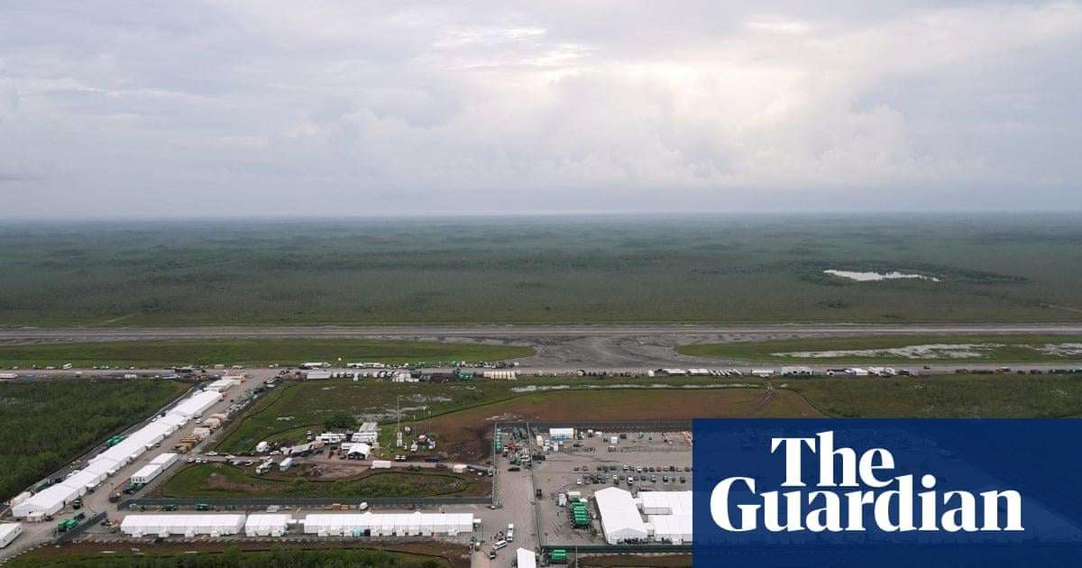 image for Detainees report alleged uprising at ‘Alligator Alcatraz’: ‘A lot of people have bled’