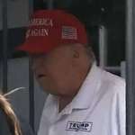 image for The photo of Trump golfing today…